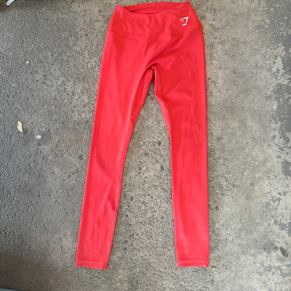 Gymshark Vibrant Red Leggings